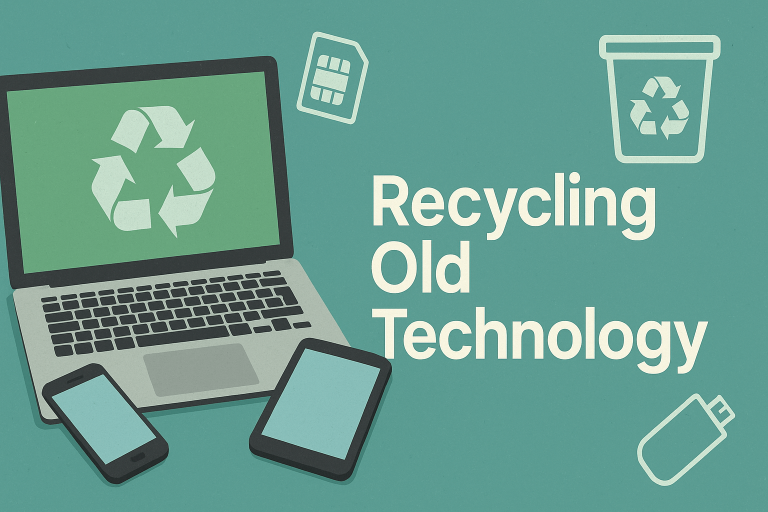 Recycling Old Technology in the UK: Protect Your Data First
